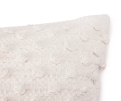 White & Tan Panna Stripe Throw Pillow 7 White & Tan Panna Stripe Throw Pillow -Finest Furniture Store 810590726 2 A8