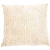 New Beginnings Brown Rice & White Loop Chenille Square Throw Pillow 1 New Beginnings Brown Rice & White Loop Chenille Square Throw Pillow -Finest Furniture Store 810591653 A0