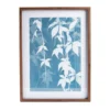 Blue & White Reductive Vine Framed Print 1 Blue & White Reductive Vine Framed Print -Finest Furniture Store 810592188 A0