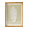 New Beginnings Green & White Feather Framed Wall Art 1 New Beginnings Green & White Feather Framed Wall Art -Finest Furniture Store 810593924 A0 1