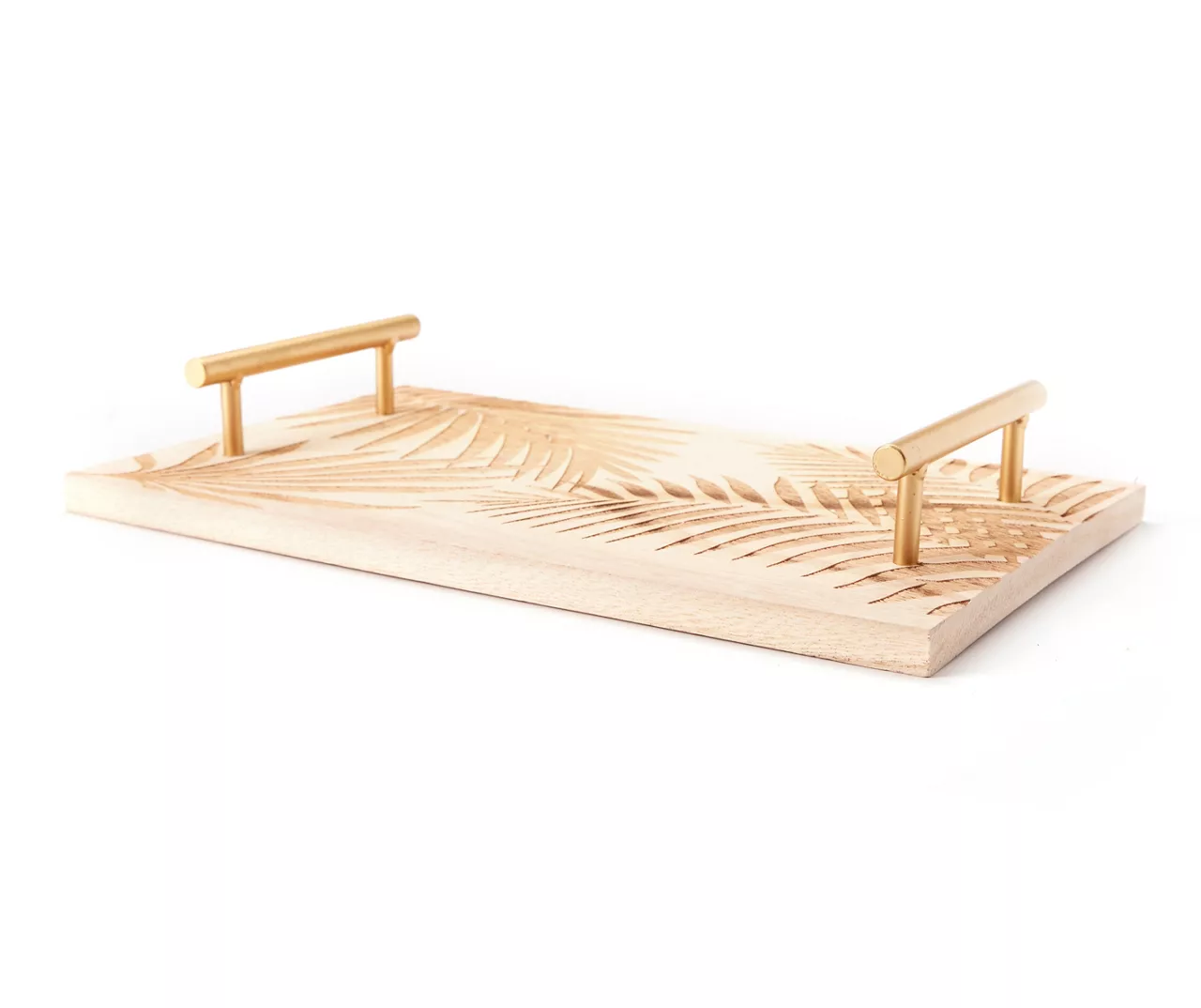 Wild Sedona Brown Etched Palm Wood Tray 3 Wild Sedona Brown Etched Palm Wood Tray