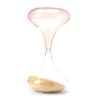 Wild Sedona Clear & Pink 2-Tone Decorative Hourglass -Finest Furniture Store 810601968 A0