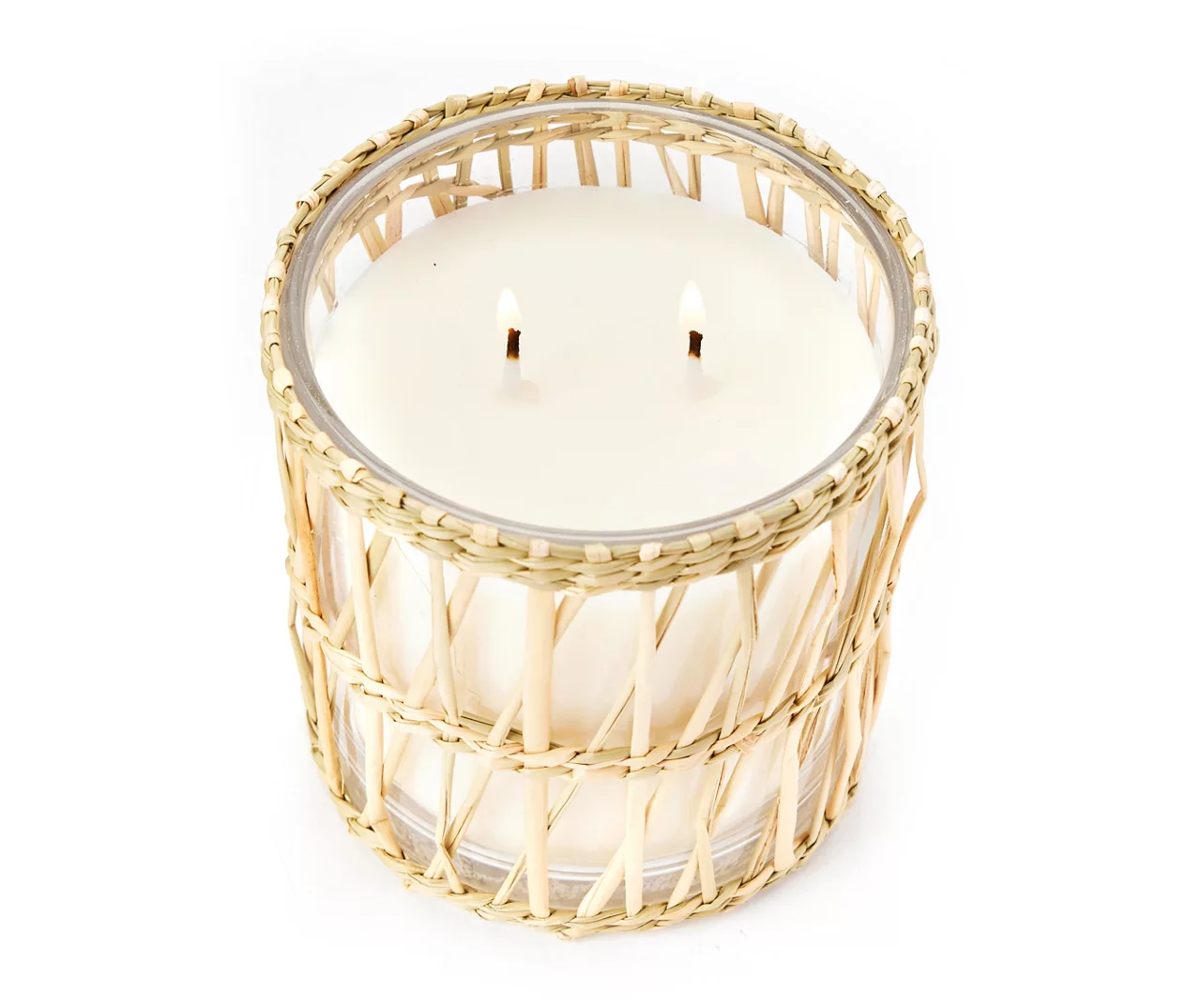 Wild Sedona Tangerine & Black Currant 2-Wick Seagrass Sleeve Candle, 14 Oz. 4 Wild Sedona Tangerine & Black Currant 2-Wick Seagrass Sleeve Candle, 14 Oz. - Image 2