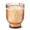 Wild Sedona Sandalwood Rib Pedestal Candle, 15 Oz. -Finest Furniture Store 810602442 A0