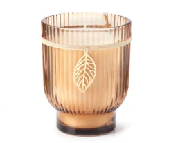 Wild Sedona Sandalwood Rib Pedestal Candle, 15 Oz.
