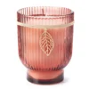 Wild Sedona Spiced Ginger Brown Rib Pedestal Candle, 15 Oz. 2 Wild Sedona Spiced Ginger Brown Rib Pedestal Candle, 15 Oz. -Finest Furniture Store 810602444 A0