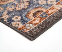 Broyhill Blue & Tan Traditional Floral Accent Rug 15 Broyhill Blue & Tan Traditional Floral Accent Rug -Finest Furniture Store 810602761 A8 2