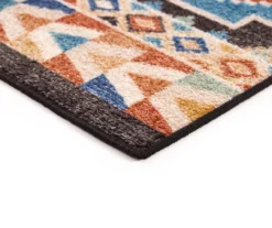 Broyhill Orange & Brown Geometric Accent Rug 15 Broyhill Orange & Brown Geometric Accent Rug -Finest Furniture Store 810602767 A8 2