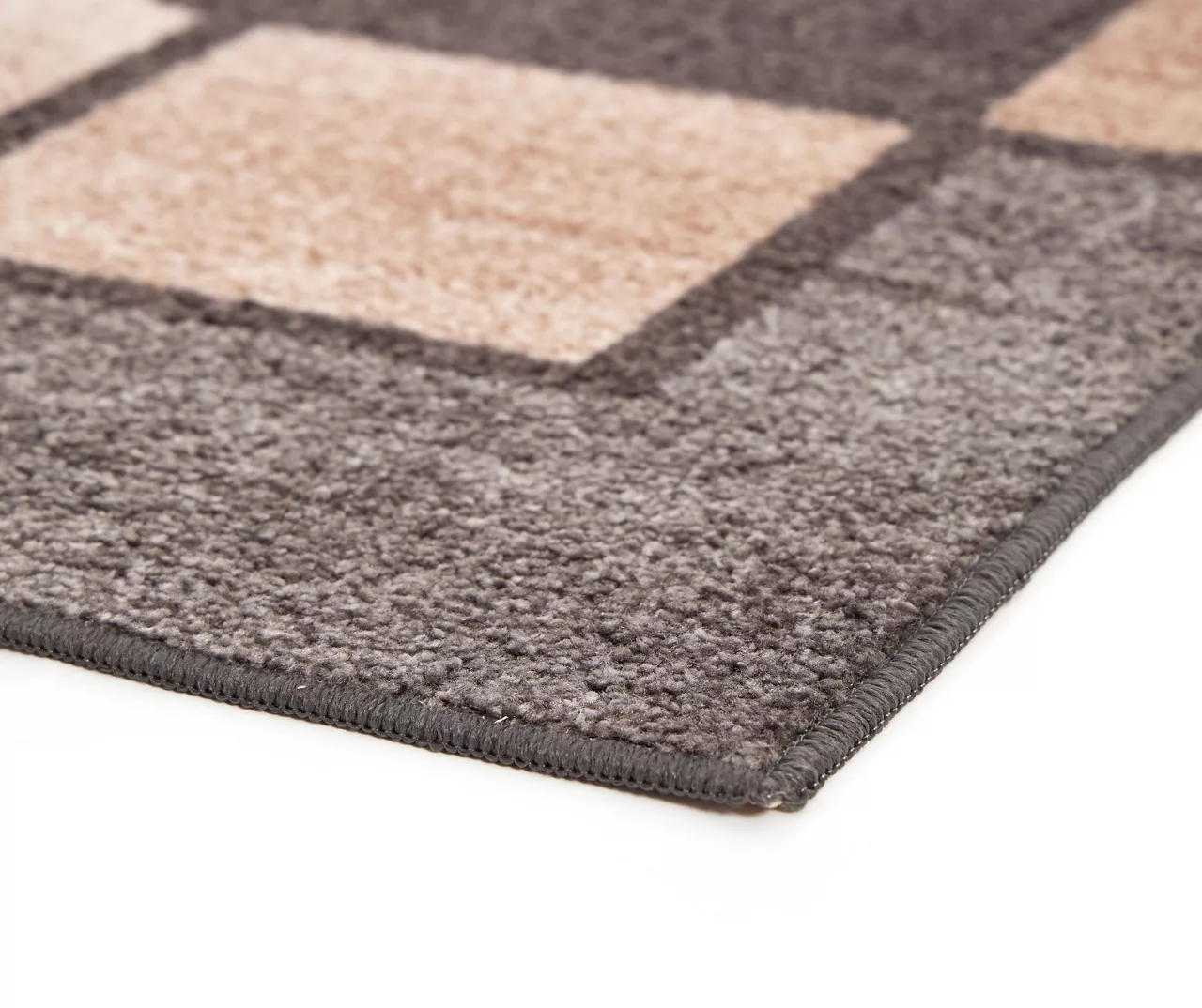 Broyhill Gray & Taupe Color Block Accent Rug 9 Broyhill Gray & Taupe Color Block Accent Rug - Image 7