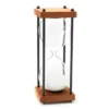 Sand Hourglass Wood & Metal Tabletop Decor  -Finest Furniture Store 810603805 A0