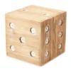 Wood Dice Tabletop Decor 1 Wood Dice Tabletop Decor -Finest Furniture Store 810603810 A0 1