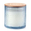 Chamomile Tea Blue Geometric Glass Jar Candle, 16 Oz. -Finest Furniture Store 810604227 A0 1