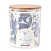 Salted Sage & Moss 2-Wick Floral Glass Candle, 16 Oz. 2 Salted Sage & Moss 2-Wick Floral Glass Candle, 16 Oz. -Finest Furniture Store 810604229 A0 1