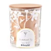 Sandalwood Fig 2-Wick Floral Glass Candle, 16 Oz. -Finest Furniture Store 810604230 A0 1