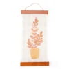 Wild Sedona Peach & Yellow Floral Hanging Canvas Tapestry -Finest Furniture Store 810604563 A0