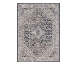Broyhill Armada Gray & Navy Ornamental Medallion Area Rug 7 Broyhill Armada Gray & Navy Ornamental Medallion Area Rug -Finest Furniture Store 810604799