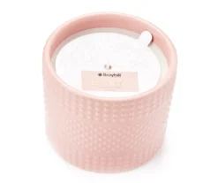 Homeward Sandalwood Fig Embossed Ceramic Candle, 11 Oz.