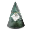 Festive Gathering Frosted Pine & Eucalyptus Glass Tree Candle, 8 Oz. -Finest Furniture Store 810613403 A0