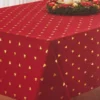 Broyhill Festive Gathering Red & Gold Foil Trees Fabric Tablecloth 1 Broyhill Festive Gathering Red & Gold Foil Trees Fabric Tablecloth -Finest Furniture Store 810617040 810617041 810617042 A0
