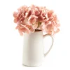 Artificial Hydrangeas In White Pitcher 2 Artificial Hydrangeas In White Pitcher -Finest Furniture Store 810620671 A0 1